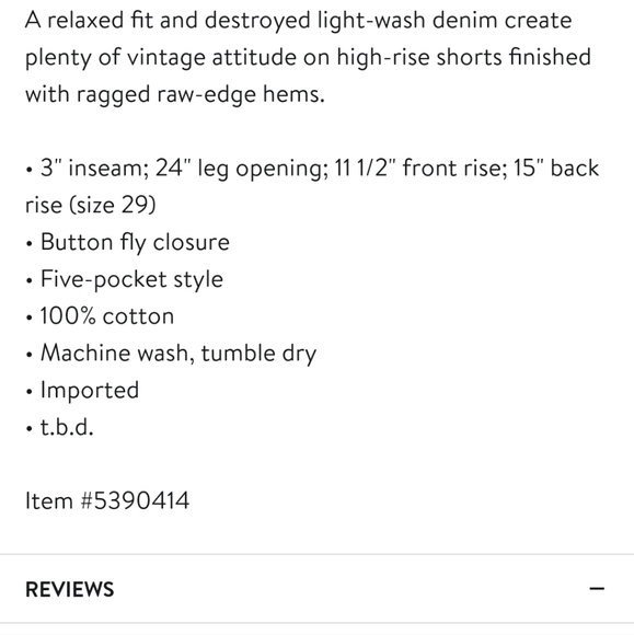 AGOLDE Parker Distressed Denim Shorts - Picture 8 of 8